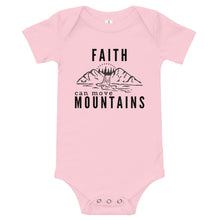 Faith Can Move Mountains Baby Bodysuit